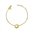 Pulsera de plata de 1ª ley dorada Estrella (4A8307309)