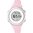 Reloj TOUS Soft Digital de acero con correa de silicona rosa