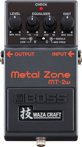 Pedal BOSS  MT-2W Metal Zone