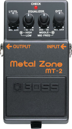 Pedal BOSS  MT-2  "Metal Zone"