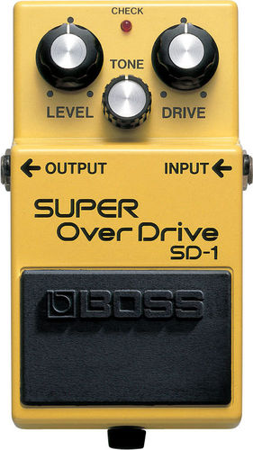 Pedal BOSS  SD-1  "Super OverDrive"