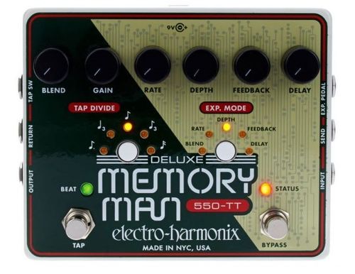 Pedal ELECTRO HARMONIX Deluxe Memory Man 550-TT Analog Delay