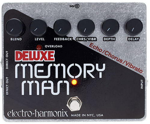 Pedal ELECTRO HARMONI Deluxe Memory Man Analog Delay/Chorus/Vibrato