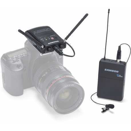 SAMSON Sistema wireless para cámaras CONCERT88 CAMERA LAVALIER (F)