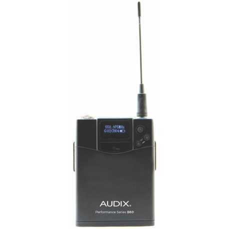 AUDIX Sistema wireless: micro intercambiable TRANSMISOR BODY PACK B60