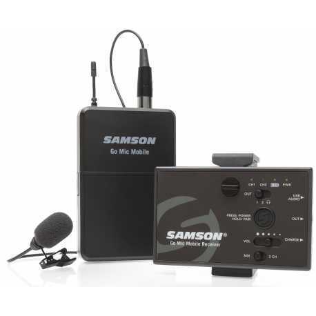 SAMSON Sistema wireless: lavalier (solapa) GO MIC MOBILE LAVALIER SYSTEM