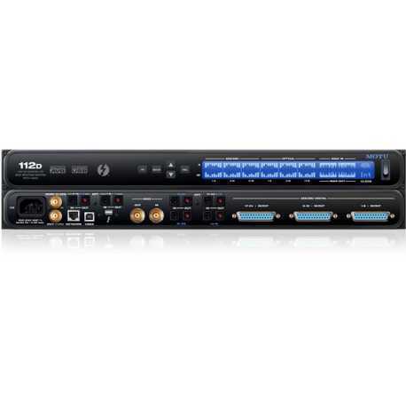 MOTU Interface de audio hibrida (varios sistemas) 112D AVB